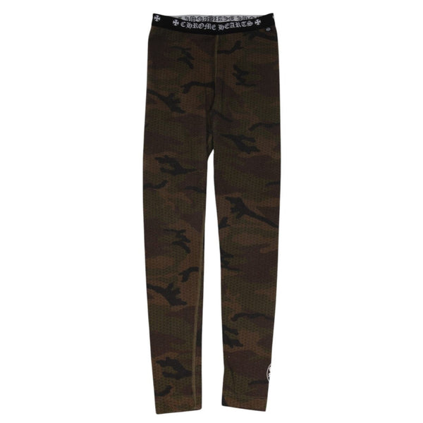 Chrome Hearts Womens Leggings Long Johns Medium Camo Camouflage