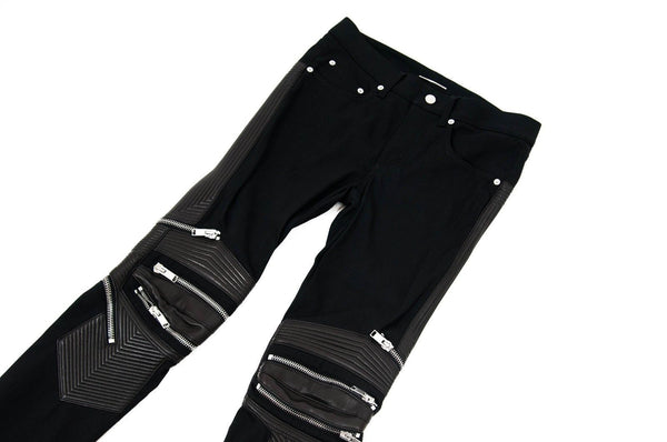 Saint Laurent Leather Biker Pants