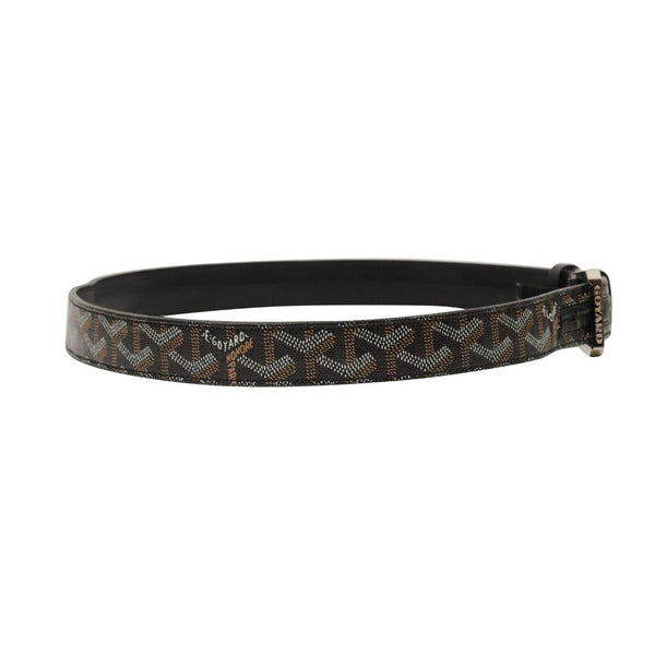 Leather belt Goyard Black size 90 cm in Leather - 27822125