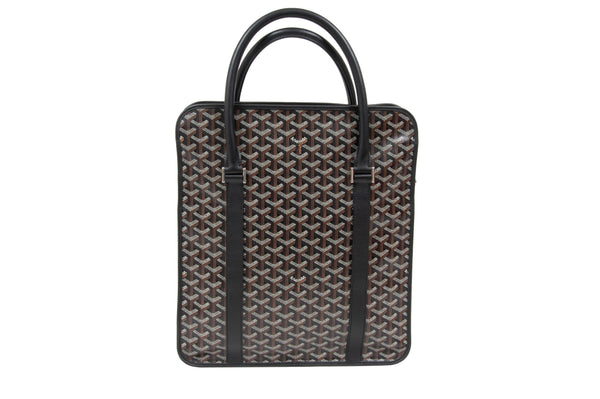 Goyard Black & Brown-Trim 'Bourgogne' Tote