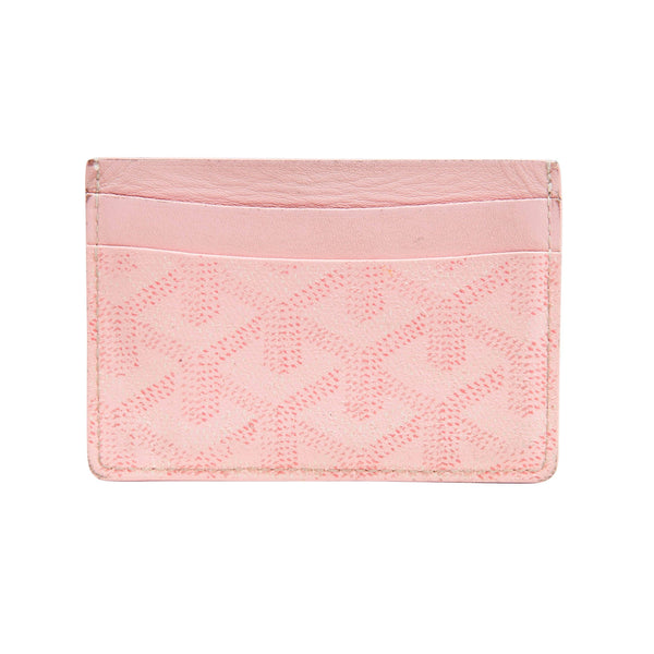 Pre-owned Saint Sulpice Pink Card Holder - 00501