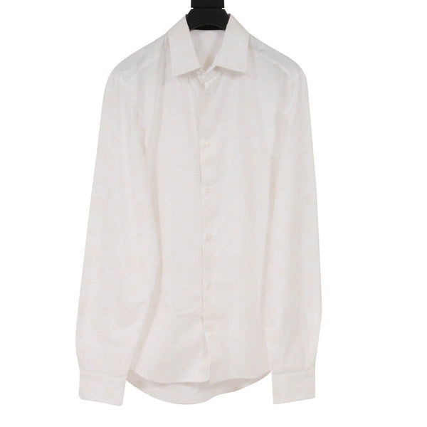Louis Vuitton Christopher Nemeth White Monogram Button Down Shirt Large –  THE-ECHELON