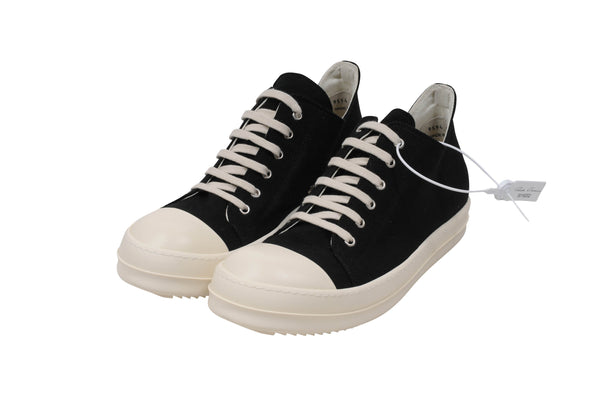 Rick Owens DRKSHDW 'Ramones' Low Top Trainers in Black