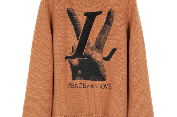 Louis Vuitton Peace & Love Grey Sweater – Savonches