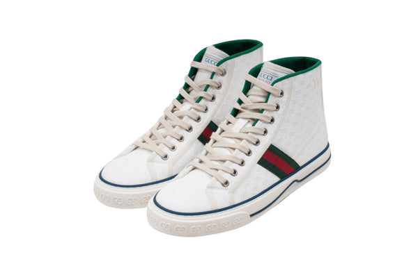 GG TENNIS 1977 HIGH-TOP TRAINER JET BLACK CANVAS