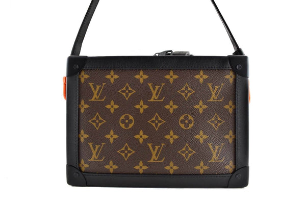 Louis Vuitton Teal, Neon Yellow And Classic Monogram Soft Trunk
