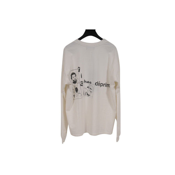 Window Into Something Else Long Sleeve White T Shirt