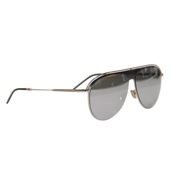 0217S Sunglasses Silver Chrome Black Aviator Shades Glasses DIOR 