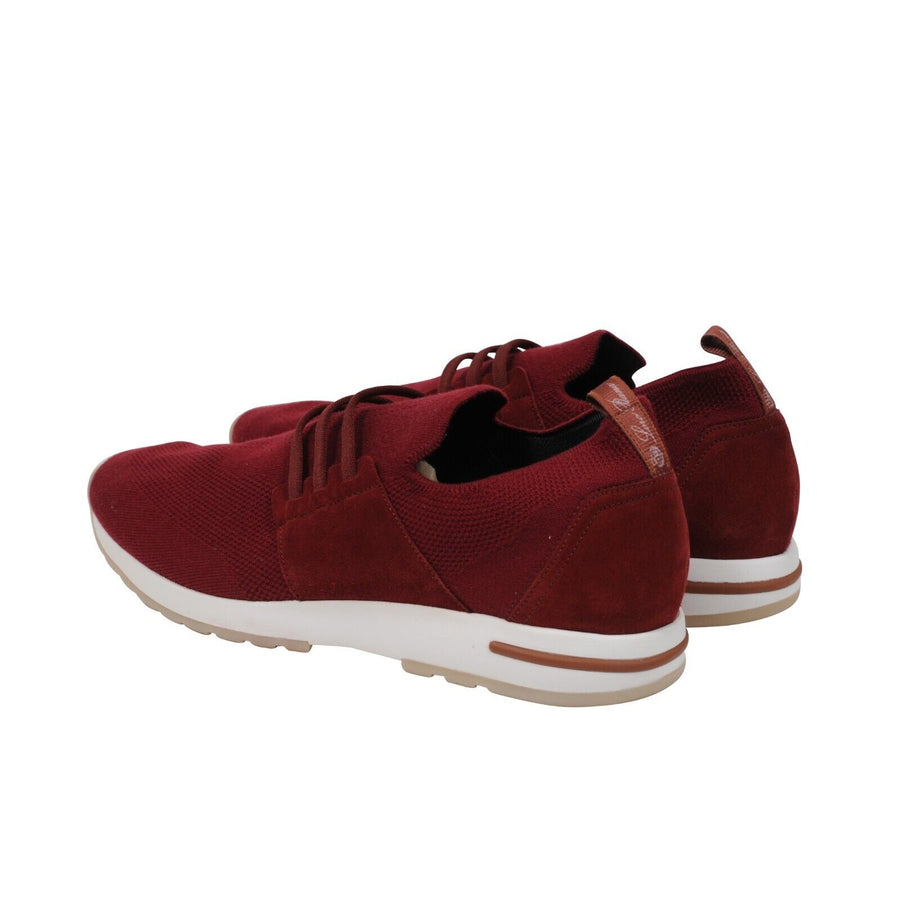360 LP Flexy Walk Sneakers Red Slip On Lace Up
