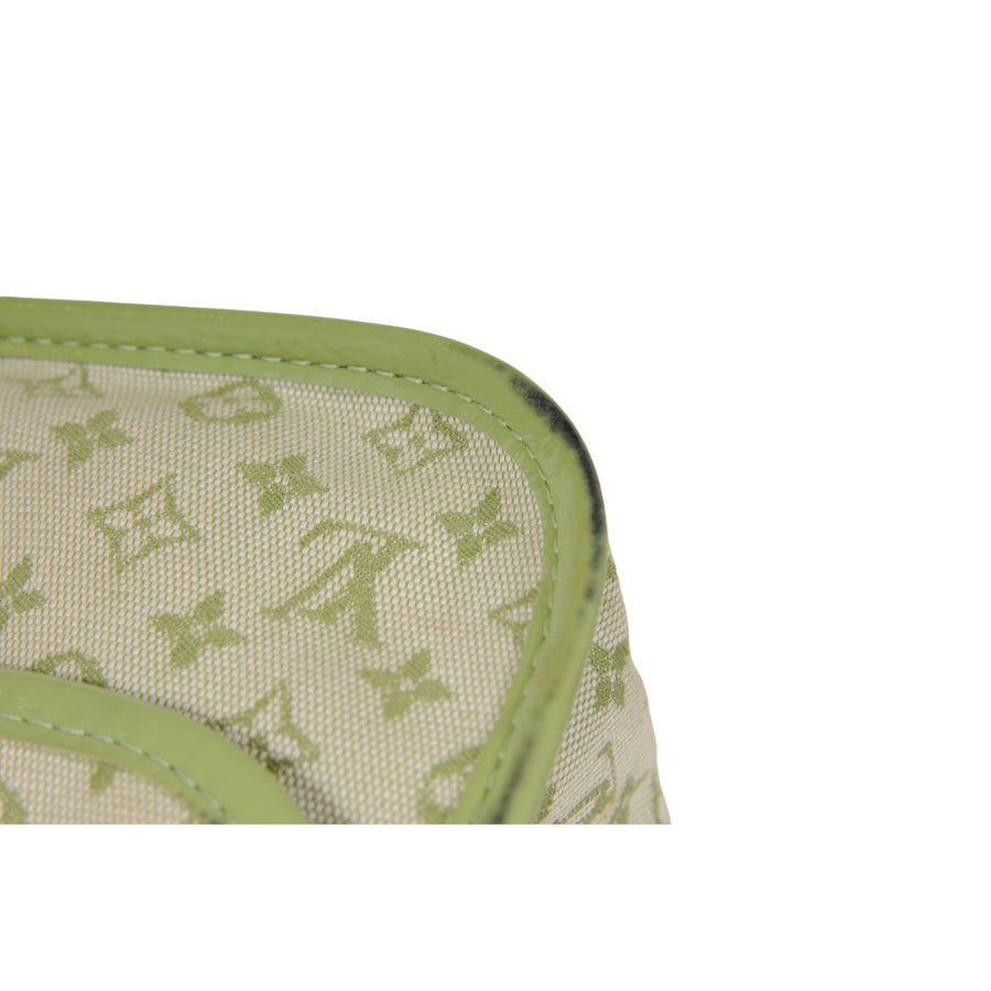 Trousse Marie Kate Handbag Monogram Mini Green Pouch Bag Clutch