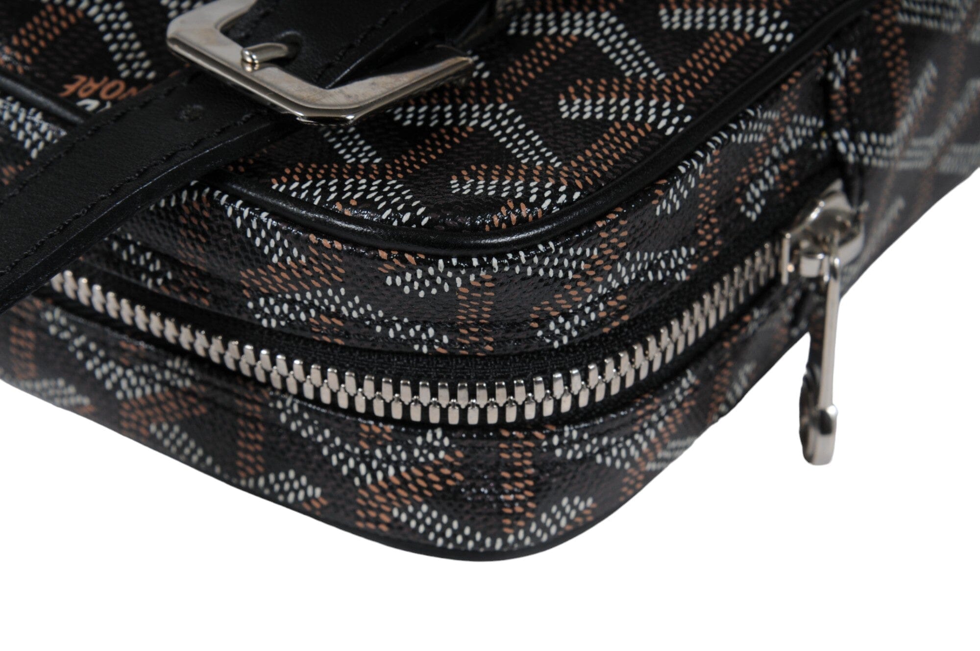 Goyard Womens Vintage 2000's Yona MM Petite Shoulder Bag Purse