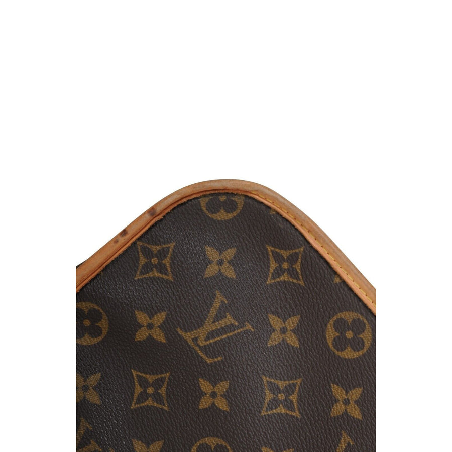 Monogram Cabin Folding Garment Travel Bag Brown Logo Suit Jacke