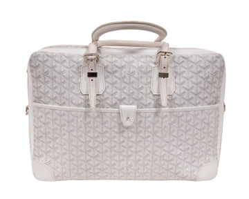 Ambassade PM Travel Bag White Briefcase Laptop Messenger Handbag GOYARD 