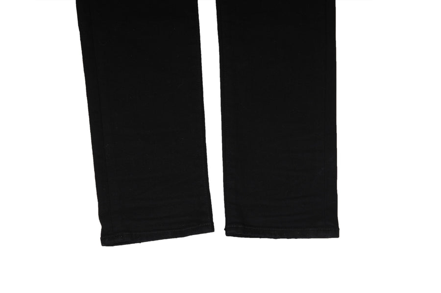 Art Patch Cobra Python Snake Jeans Black Denim Amiri 