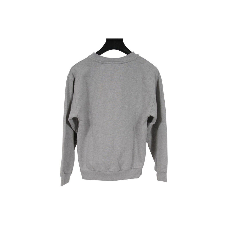 Balenciaga Kids BB Rainblow Logo Sweater Size 10 Gray Cotton Pullover Sweatshirt BALENCIAGA 