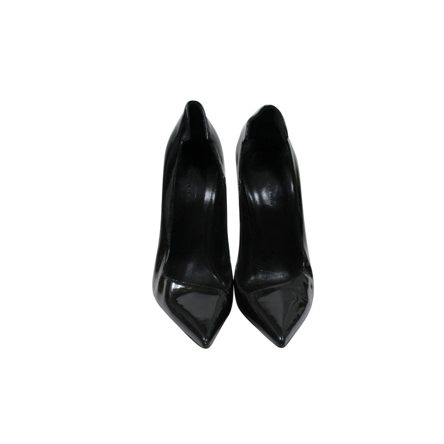 Black Patent Leather 130MM Heel Pointed Toe Pumps BALENCIAGA 