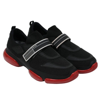 Black Red Cloudbust Velcro Sneakers Trainers Prada 