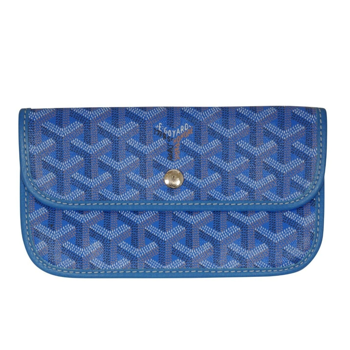 Goyardine St. Louis pouch coated canvas wallet Pre-loved St Louis Pouch - £180 main image 2
