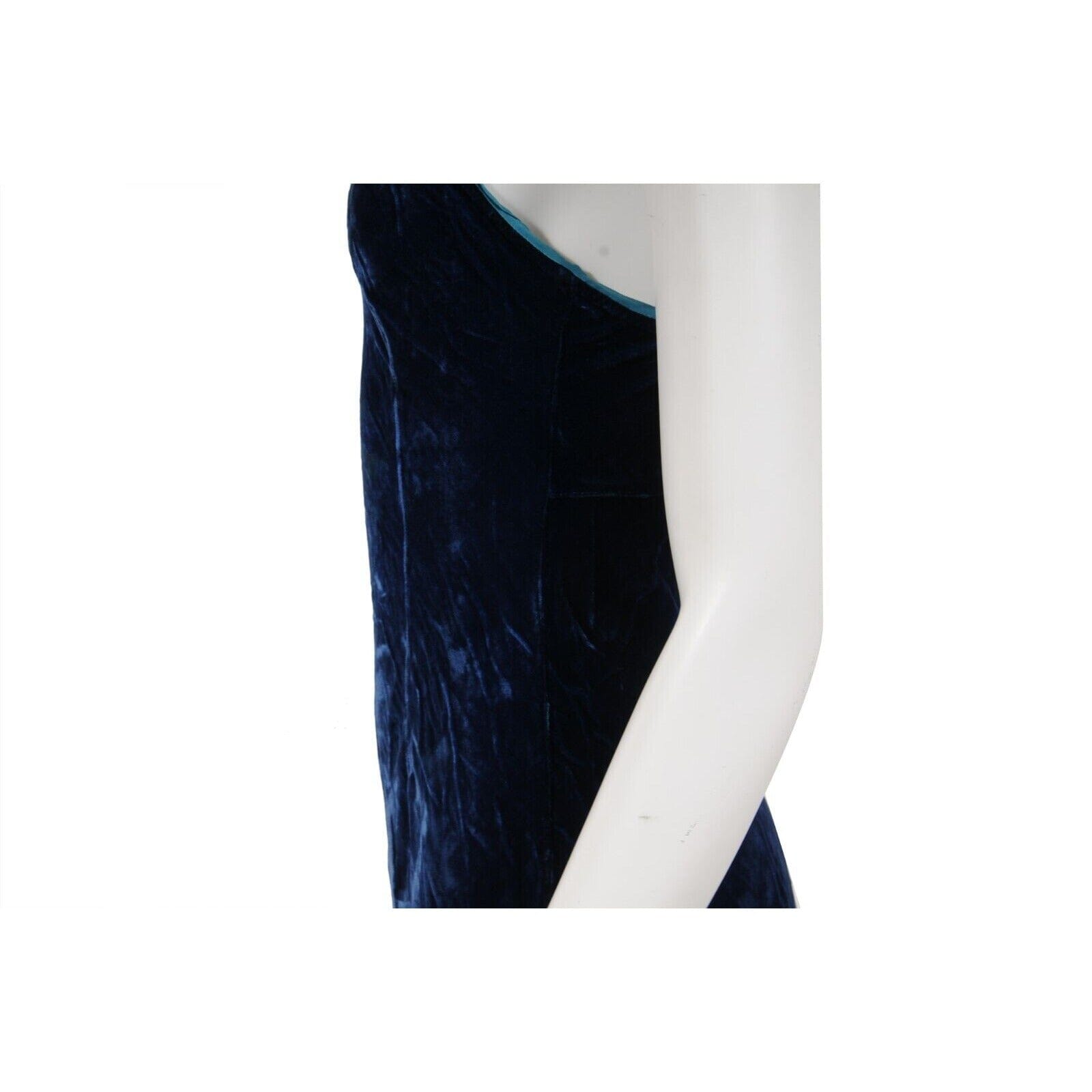 karen millen blue velvet dress Eklund Velvet Mini Dress Blue main image 1