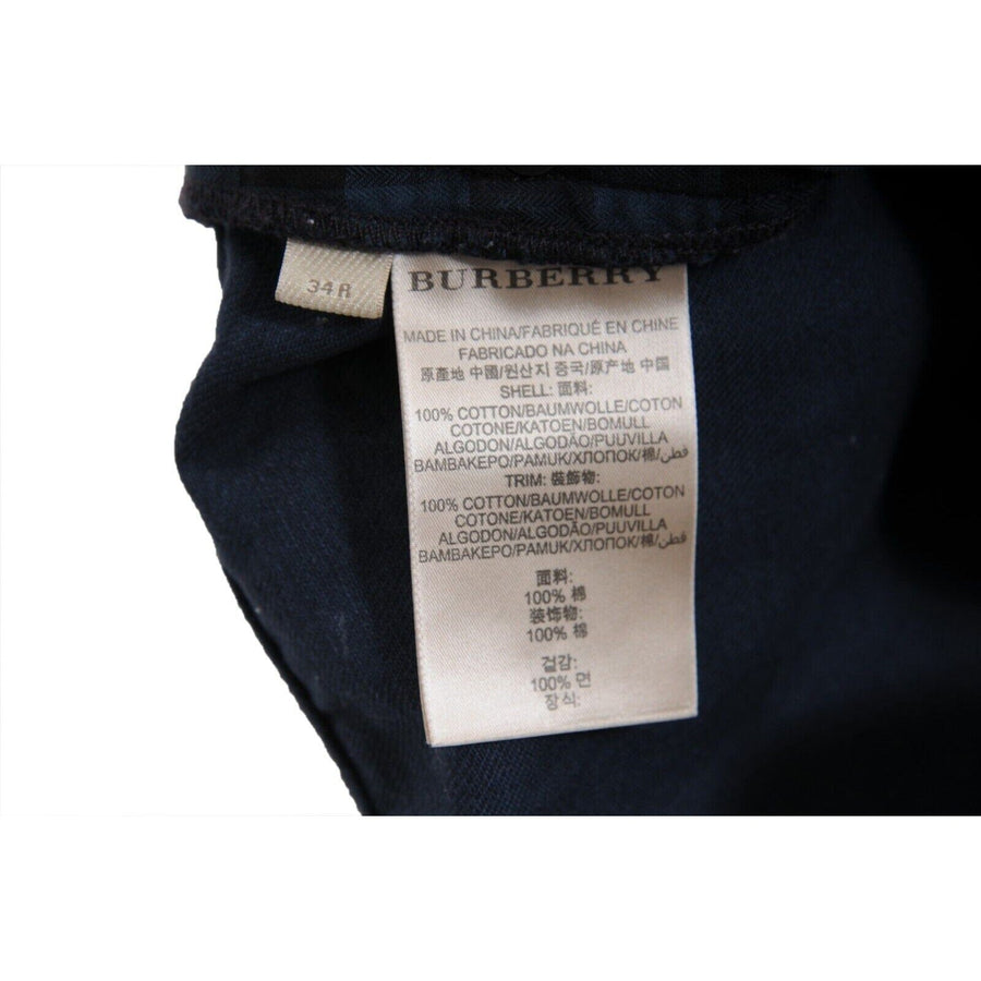 Burberry Brit Mens Shoreditch Jeans Size 34x33 R Blue Skinny 5 Pocket Denim Burberry 