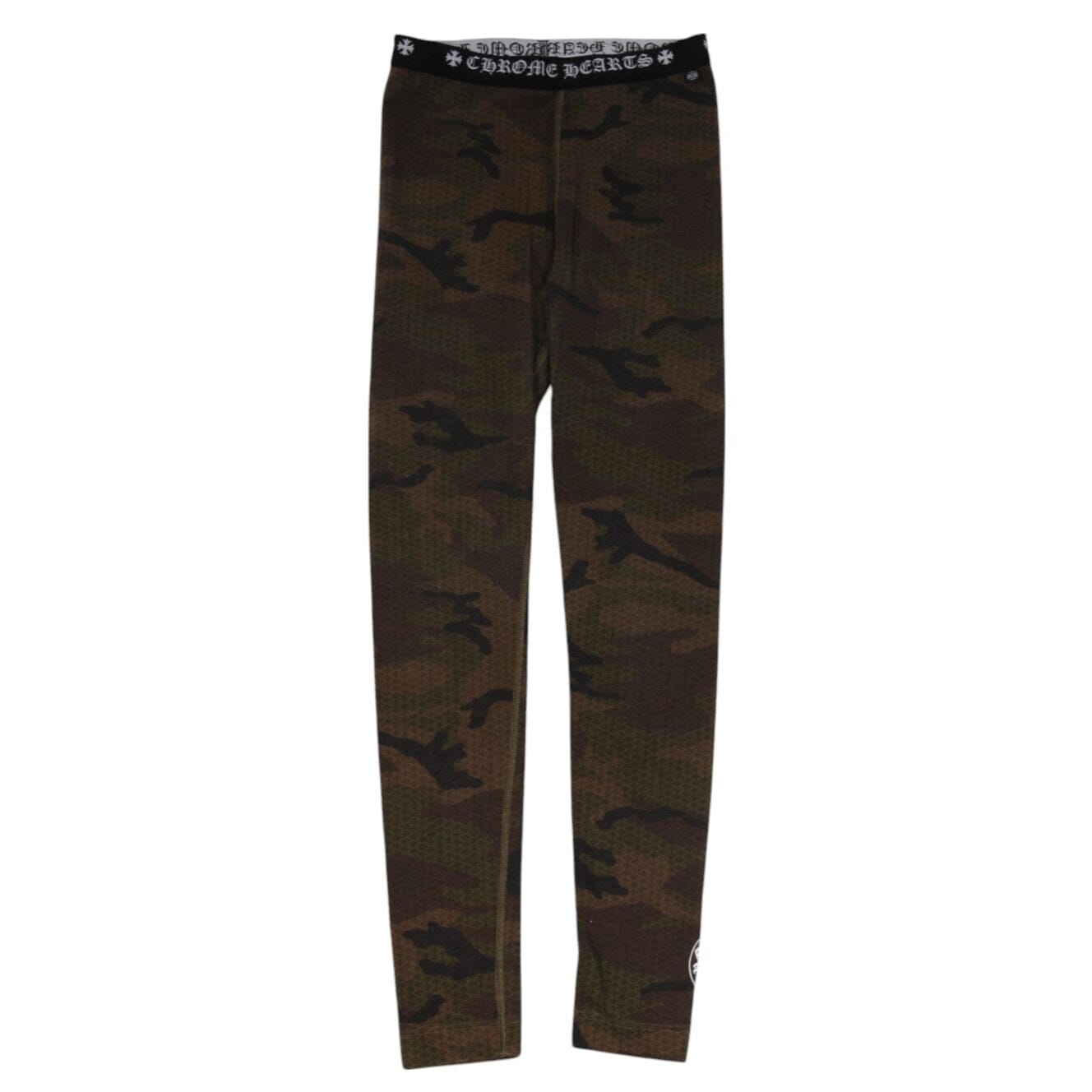 Chrome Hearts Womens Leggings Long Johns Medium Camo Camouflage