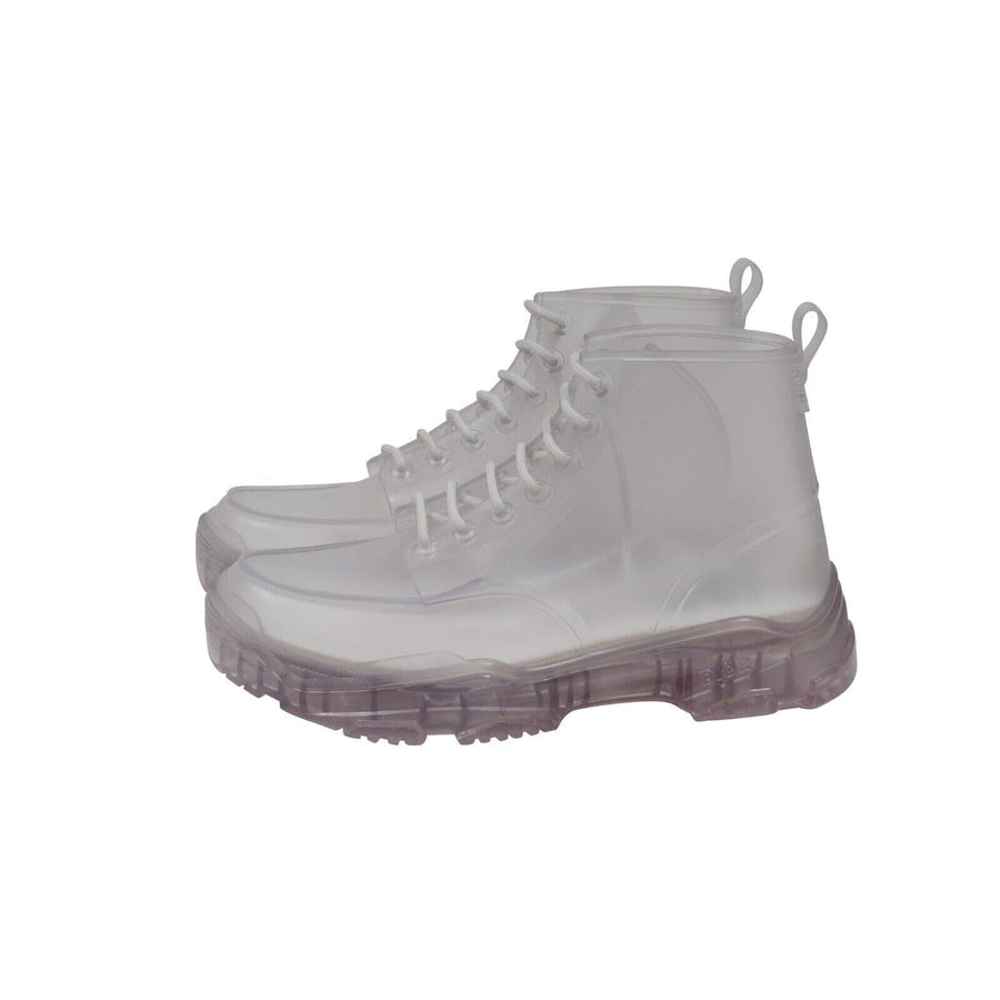 Clear Rubber High Top Transparent Boots DIOR 