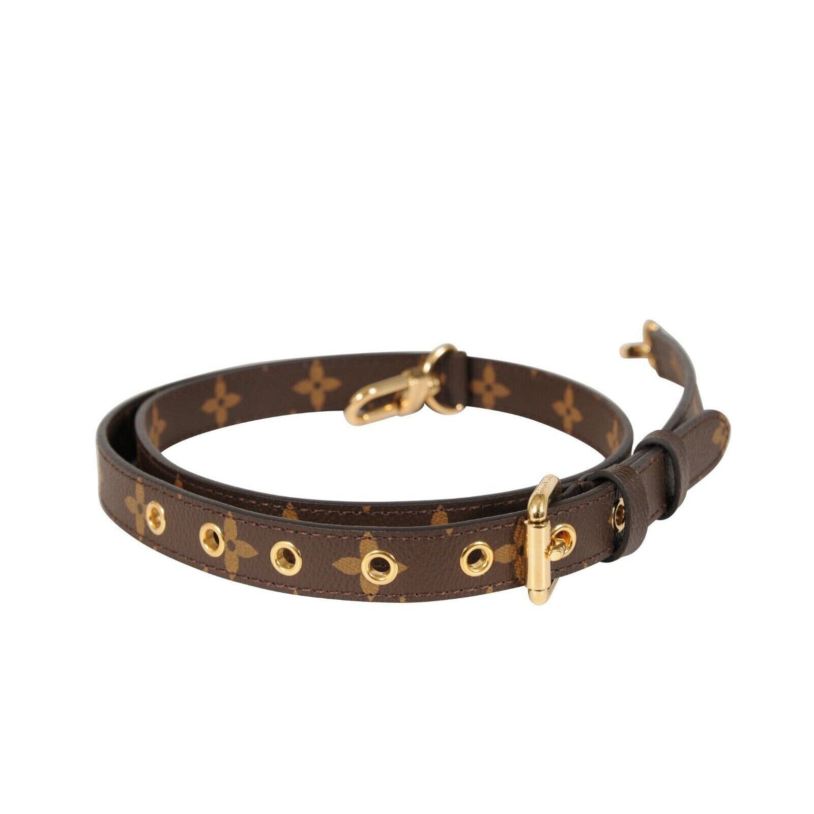 Authentic LV Brown Monogram crossbody strap.DOES COME WITH UNBRANDED NEW CLASP!! Louis Vuitton Brown Monogram Bag Strap – Mine & Yours main image 4