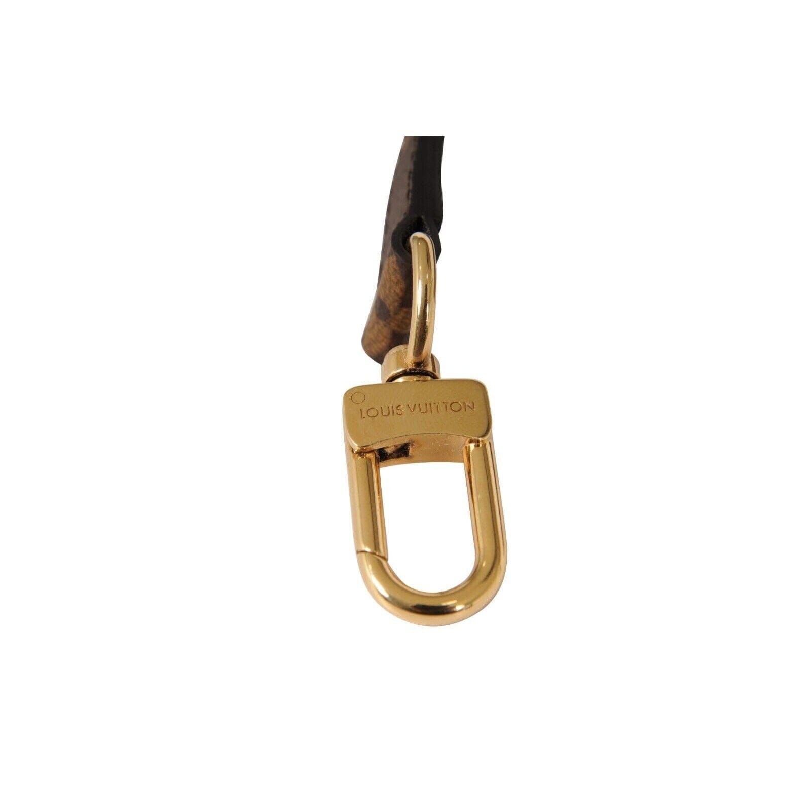 Louis Vuitton Brown canvas monogram purse strap with Gold Hardware Buy Louis Vuitton Monogram Canvas Bandoulière Strap  main image 3
