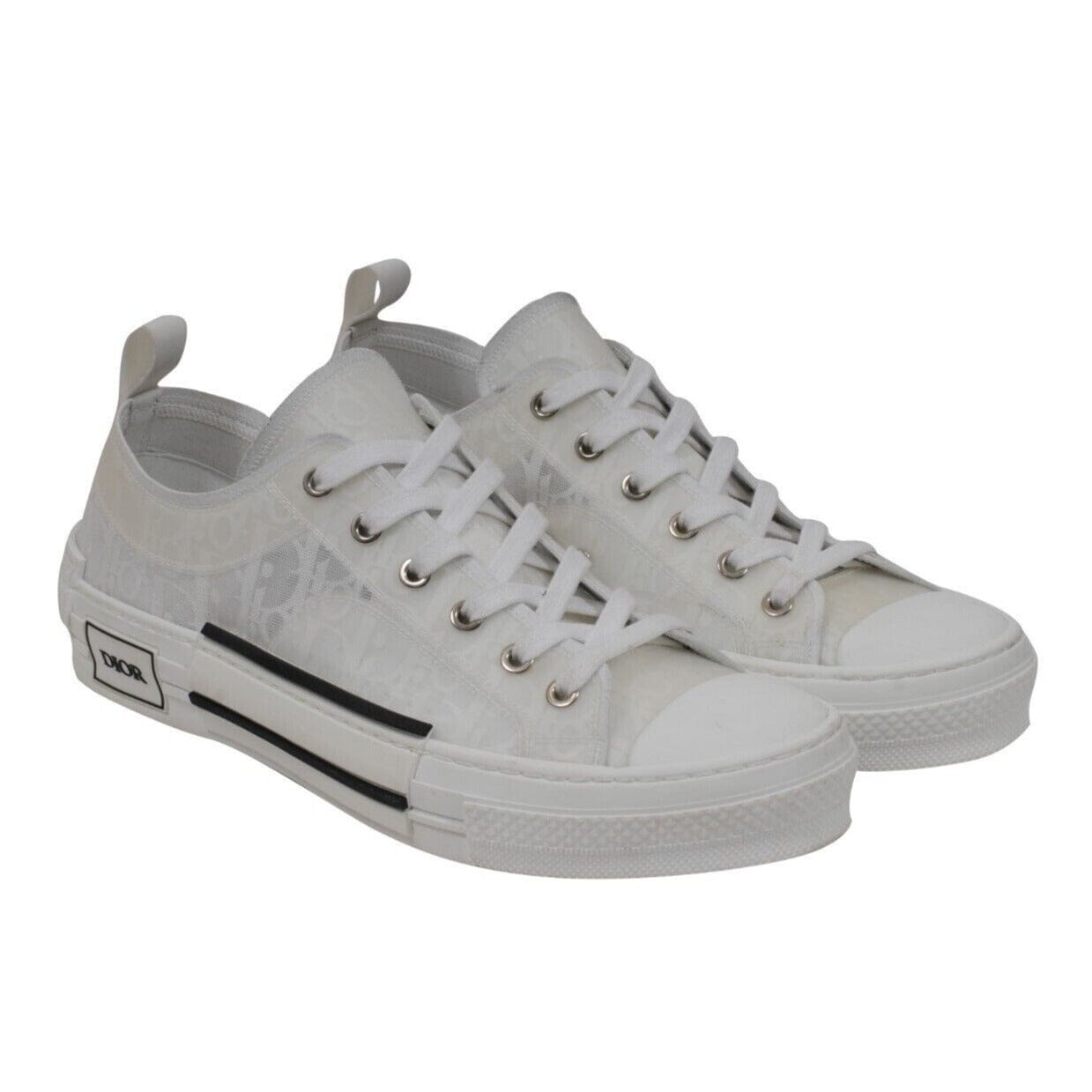 Dior x ERL Men Dior Men\'s B23 White Low-Top Sneakers display picture 1