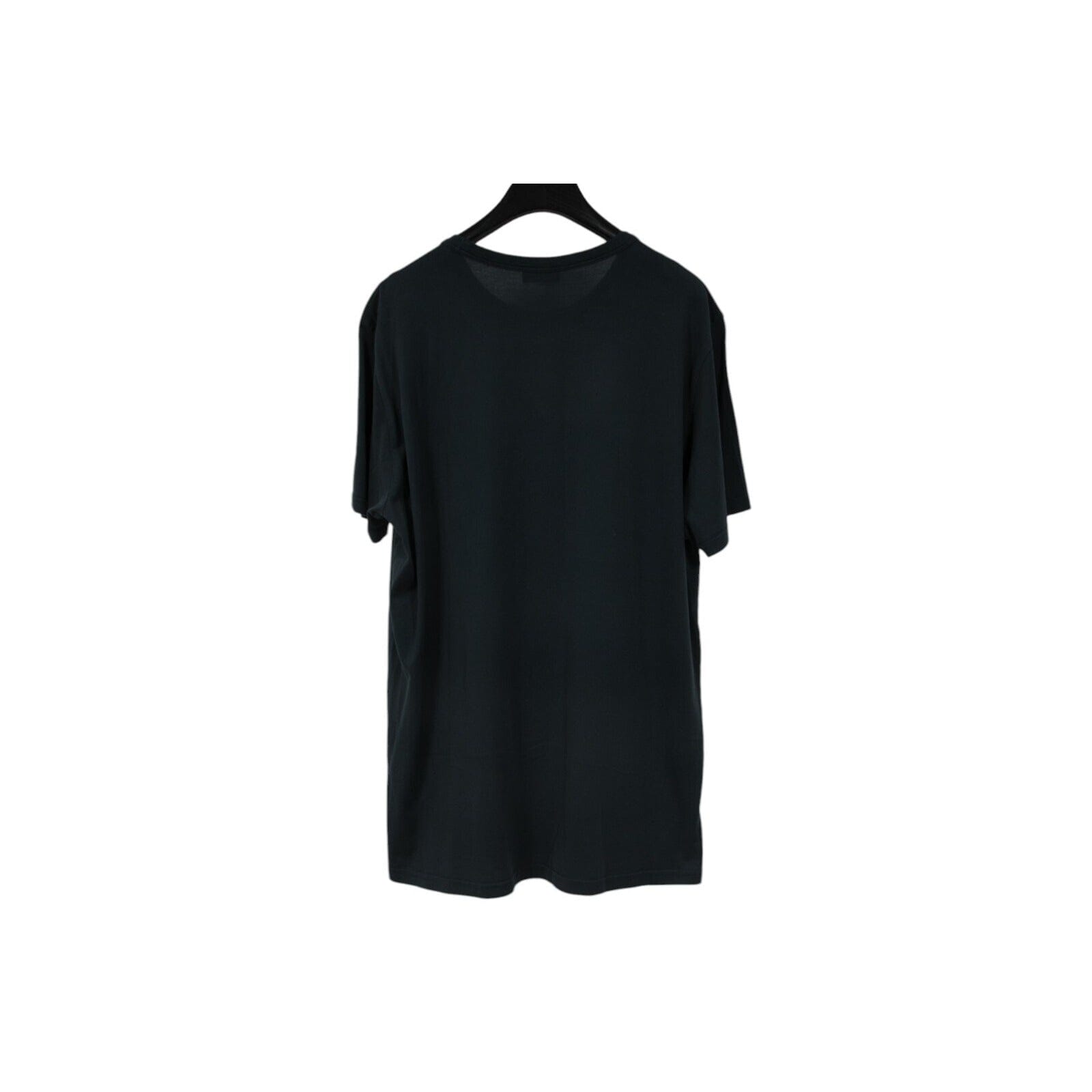 Dior Mens Embroidered CD Logo T Shirt Size XL Navy Blue Teal