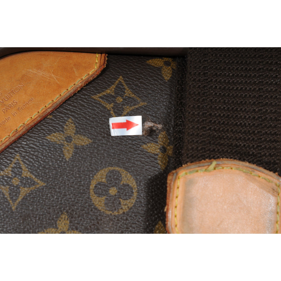 Satellite 65 Brown Monogram Suitcase Travel Luggage