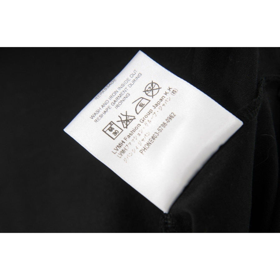 Givenchy Mens Dragon Logo T Shirt Size Medium Black Blue 100% Cotton Long Fit GIVENCHY 