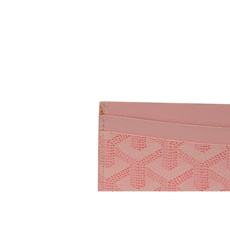 Goyard Saint Sulpice Card Holder XL Large Pink Wallet Money Travel Coated Canvas Goyard 