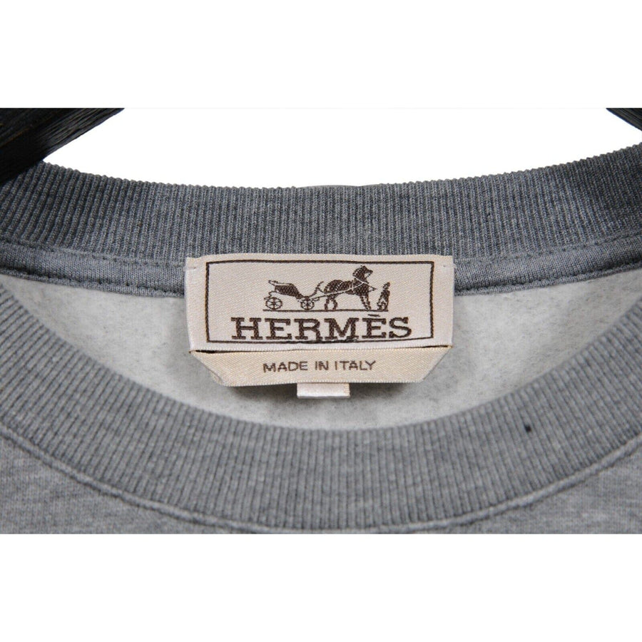 Grey Dragon Logo Ex Libris Sweater Crewneck HERMES 