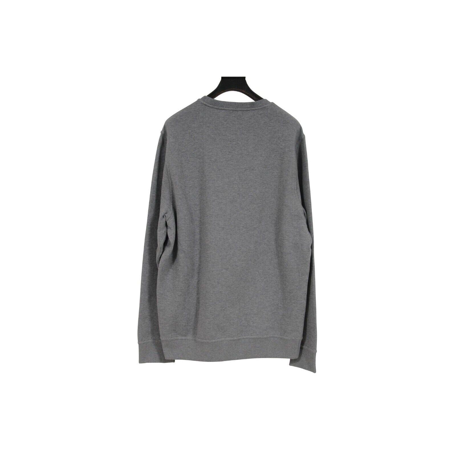 Hermes Ex Libris Sweater Crewneck Grey Black Dragon Logo Pullover 