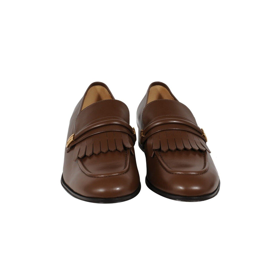Gucci Mens Mirrored G Fringe Loafers Size US 12.5 UK 11.5  display picture 2