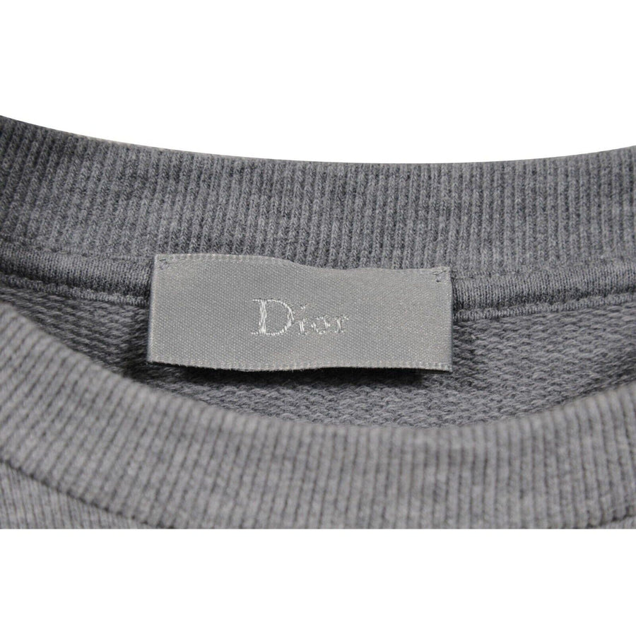 HARDIOR Grey Green Logo Sweater Dior 