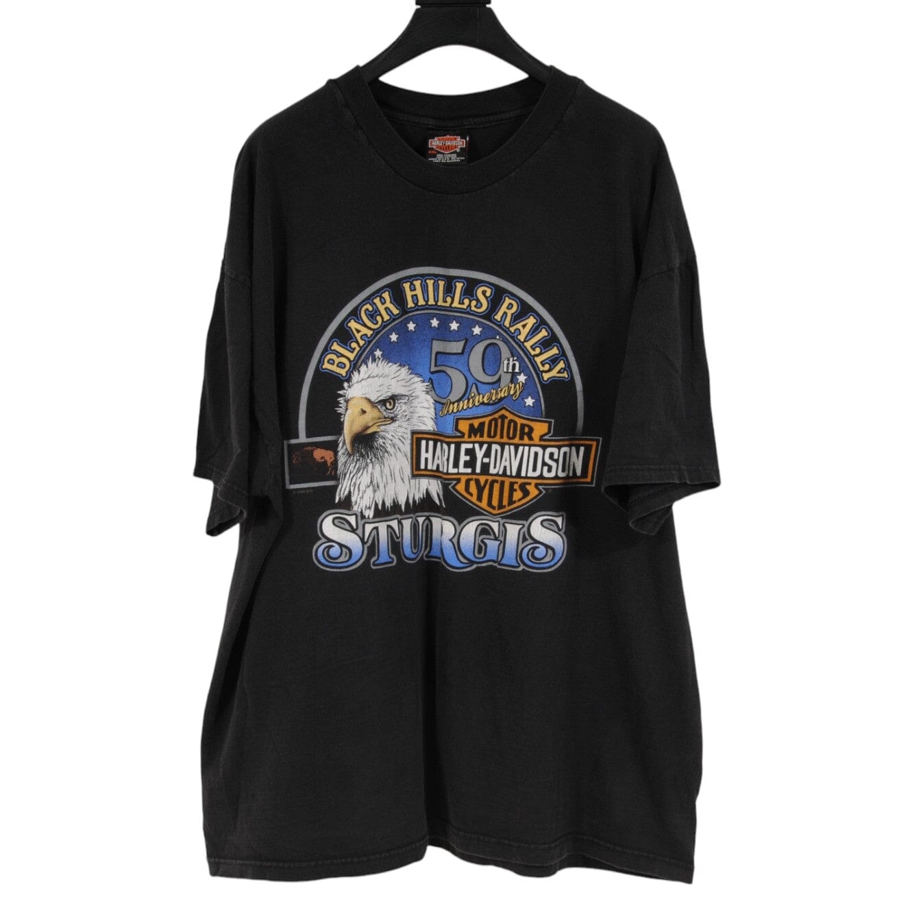 Harley Davidson Sturgis Black Hills Rally 50th Anniv XXL Vintage 