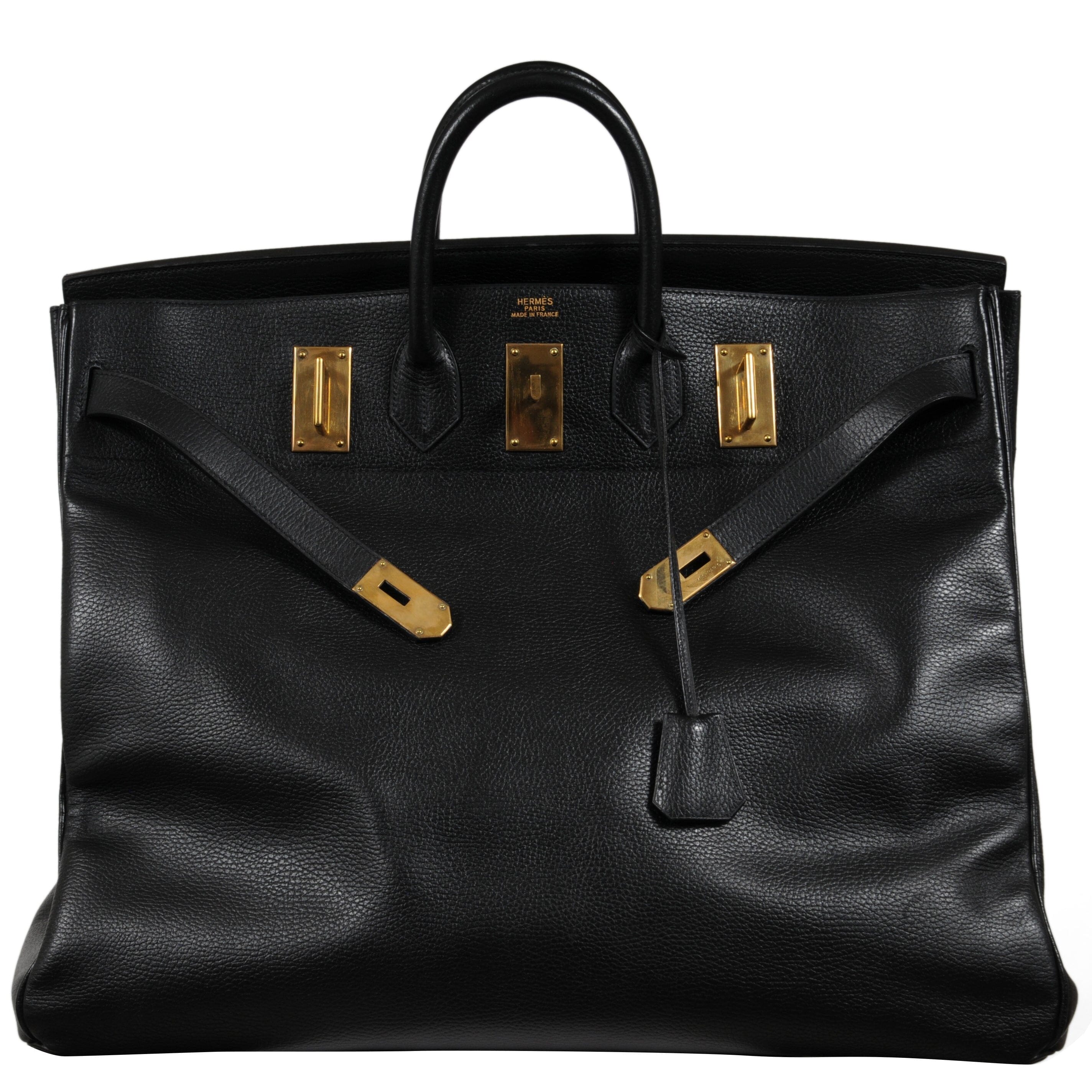 Hermès Haut à Courroies Hac 55 Ardennes Gold Hardware Carry On