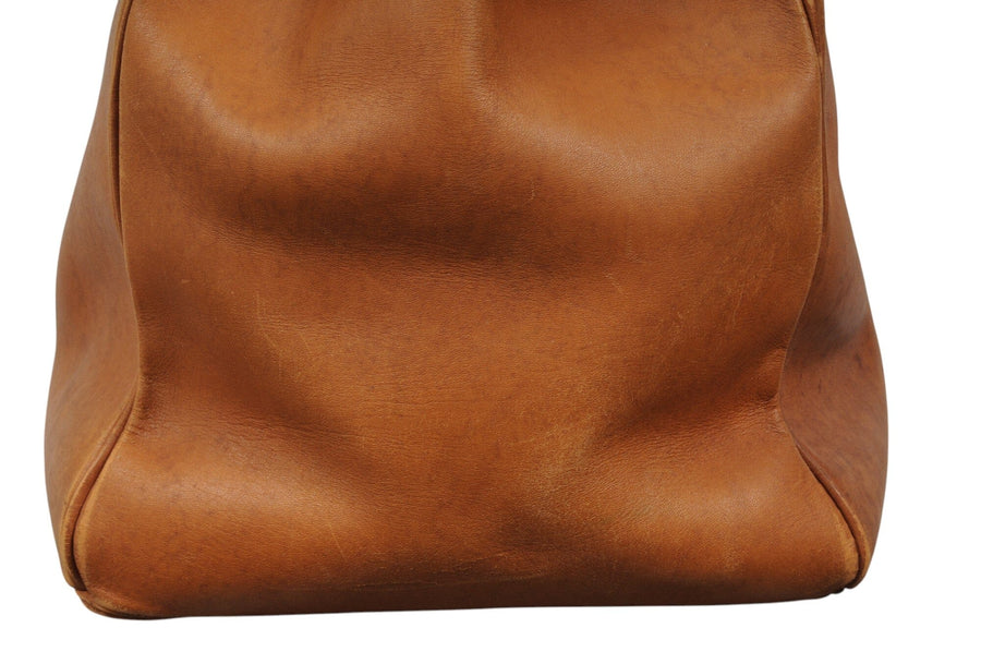 Hermes Vintage Haut à Courroies Hac 50 Birkin Natural Tan Brass Hardware Travel Duffle Bag HERMÈS 