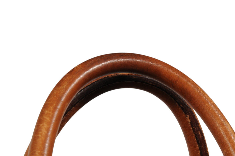 Hermes Vintage Haut à Courroies Hac 50 Birkin Natural Tan Brass Hardware Travel Duffle Bag HERMÈS 