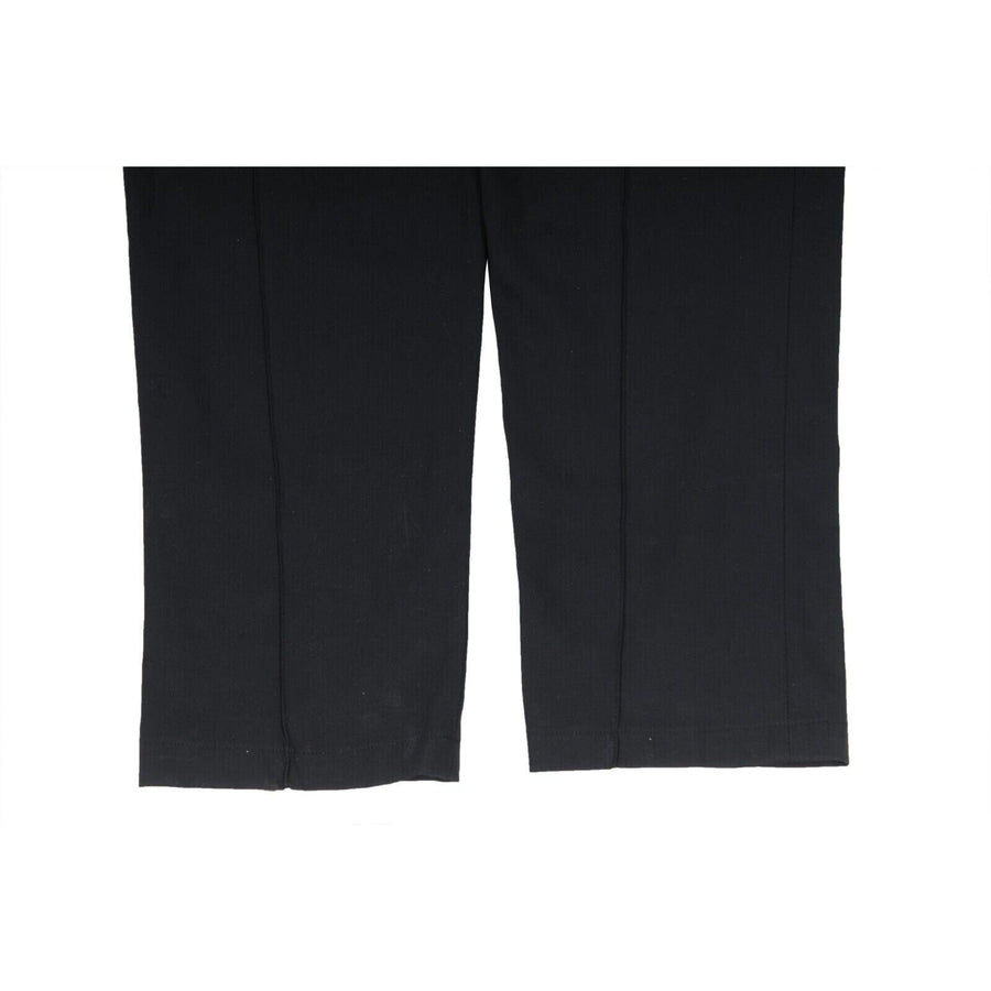 Kenzo Mens Track Pants Size 50 Large Black 100% Cotton Drawstring Trousers KENZO 