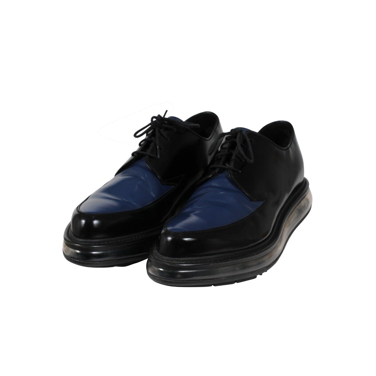 Prada Mens Levitate Derby Shoes US 11 UK 10 Black Blue 