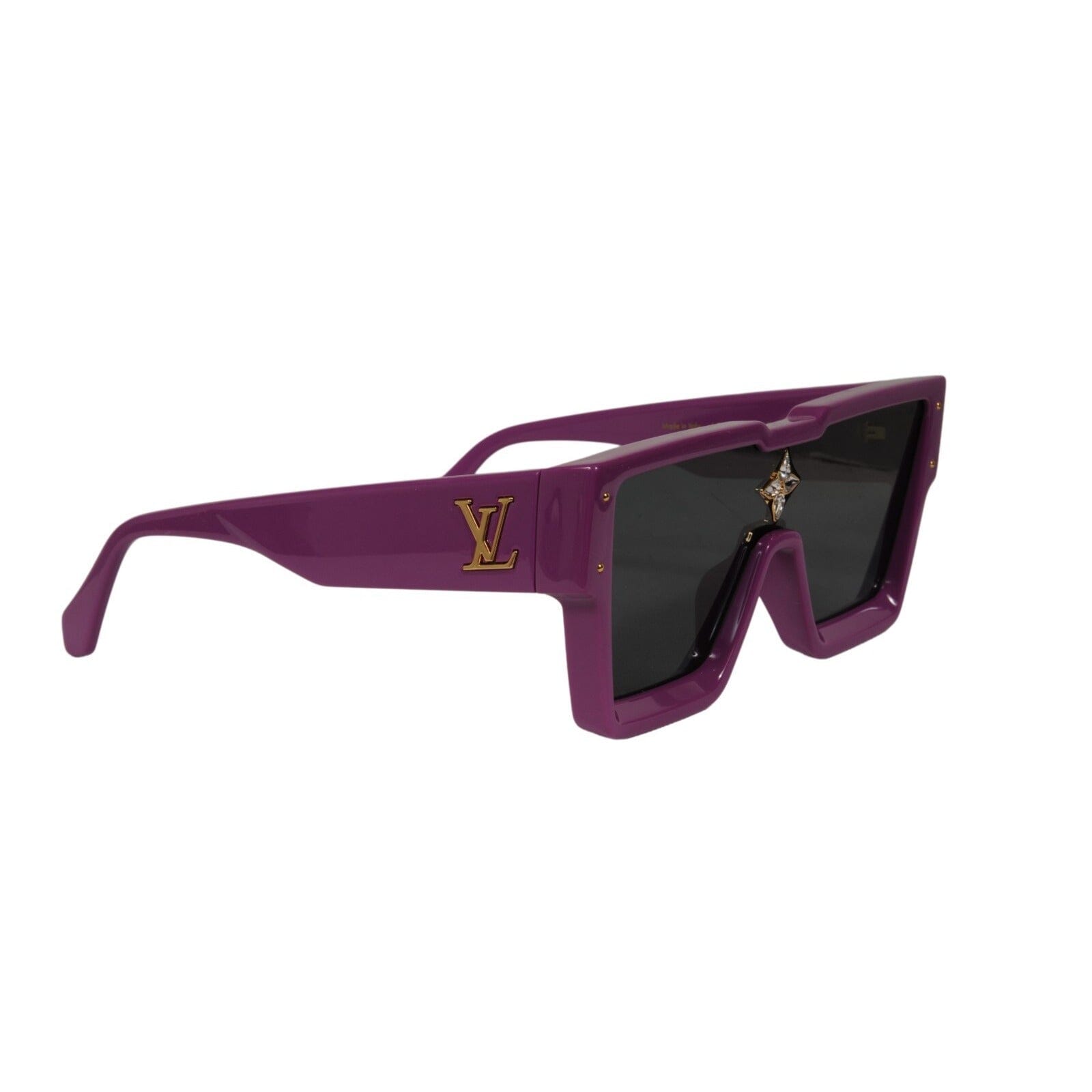 Louis Vuitton Cyclone Sunglasses #282129L71B Louis Vuitton Cyclone Sunglasses Black (Z1790W/E) in Acetate  main image 2