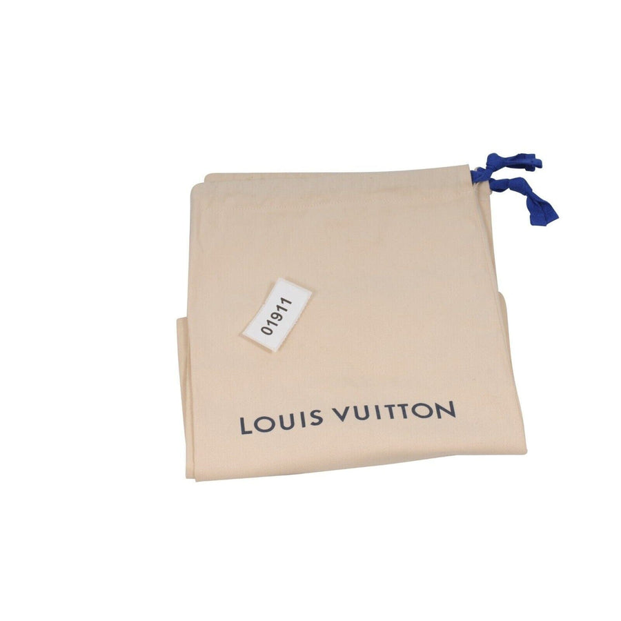 Louis Vuitton Men Fastlane Sneakers US 8.5 LV7.5 Blue Denim Lv Logo Monogram Low Louis Vuitton 