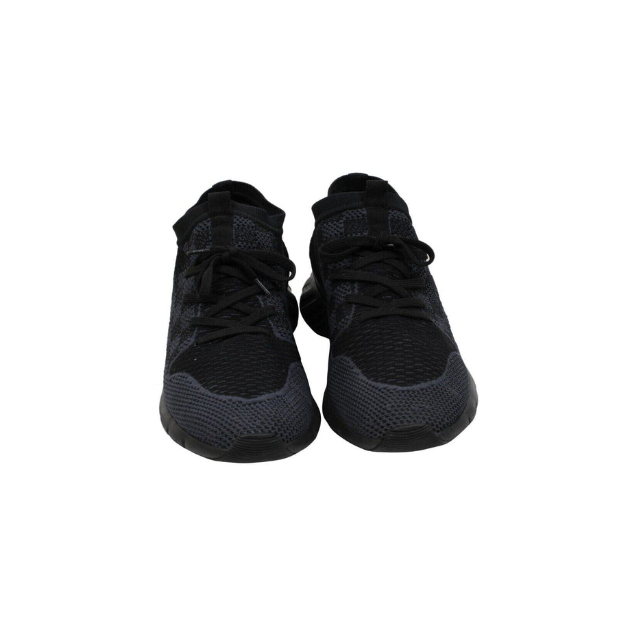Louis Vuitton Mens Fastlane Sneakers US 9 UK 8 Black Grey Damier Knit Trainers Louis Vuitton 