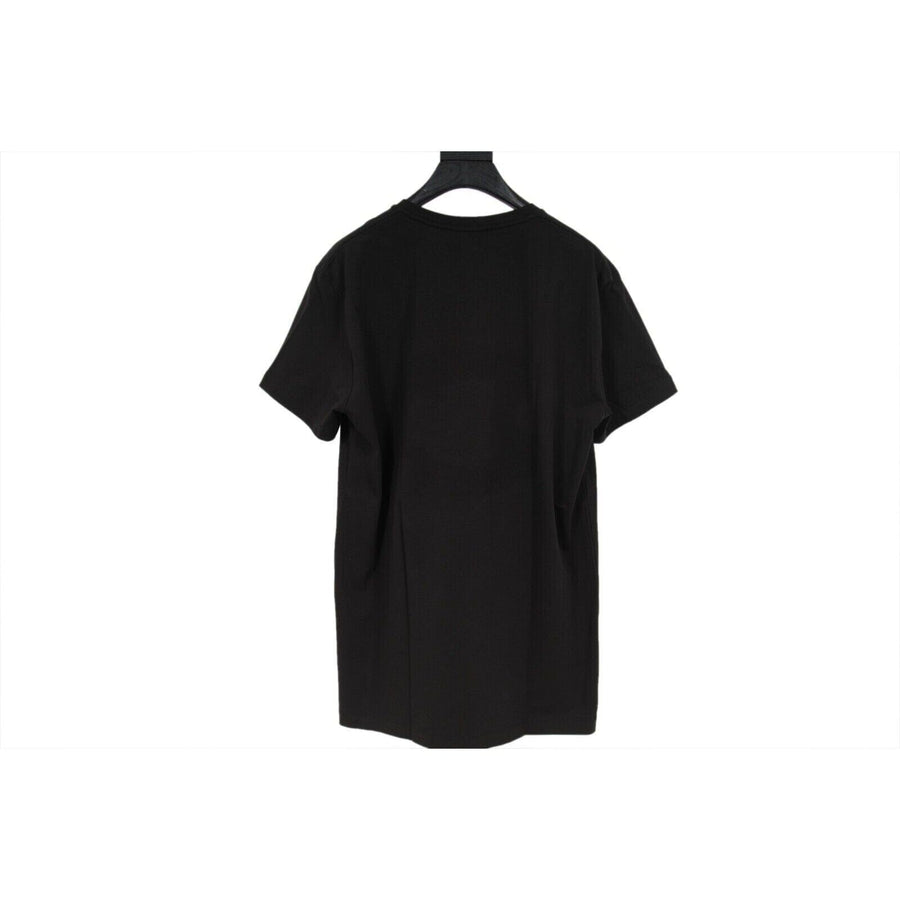 Love Moschino Mens Vampire Fangs T Shirt Size Large Black White 100% Cotton MOSCHINO 