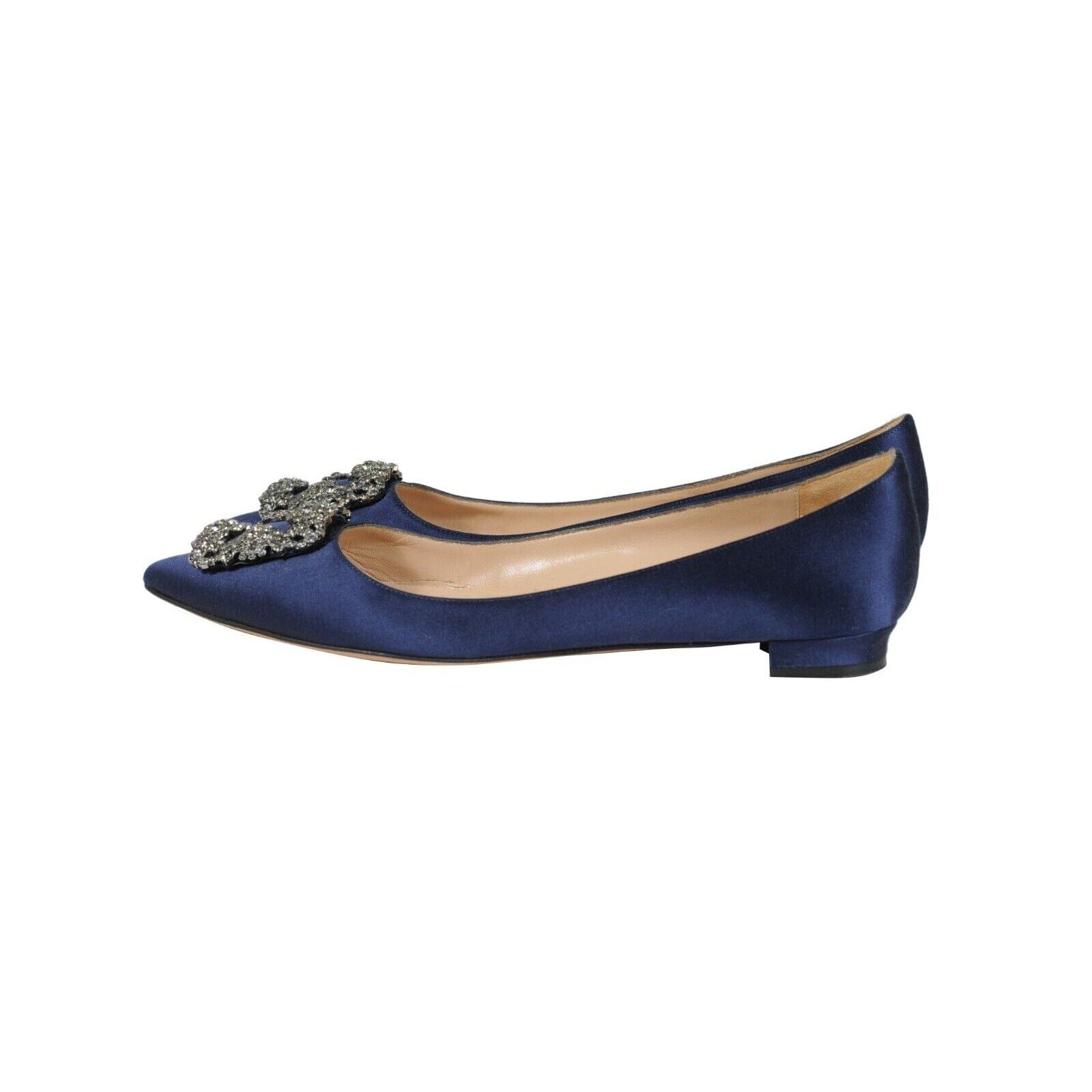 Manolo Blahnik Womens Scorpion Hangisi Flats US 10 EU 40  display picture 2