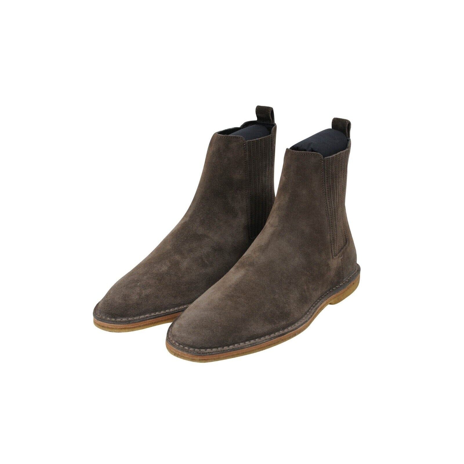 Saint Laurent Nino Crepe Sole Suede Chelsea Boot Nino boots Saint Laurent Grey size 39 EU in Suede - 31591941 main image 3