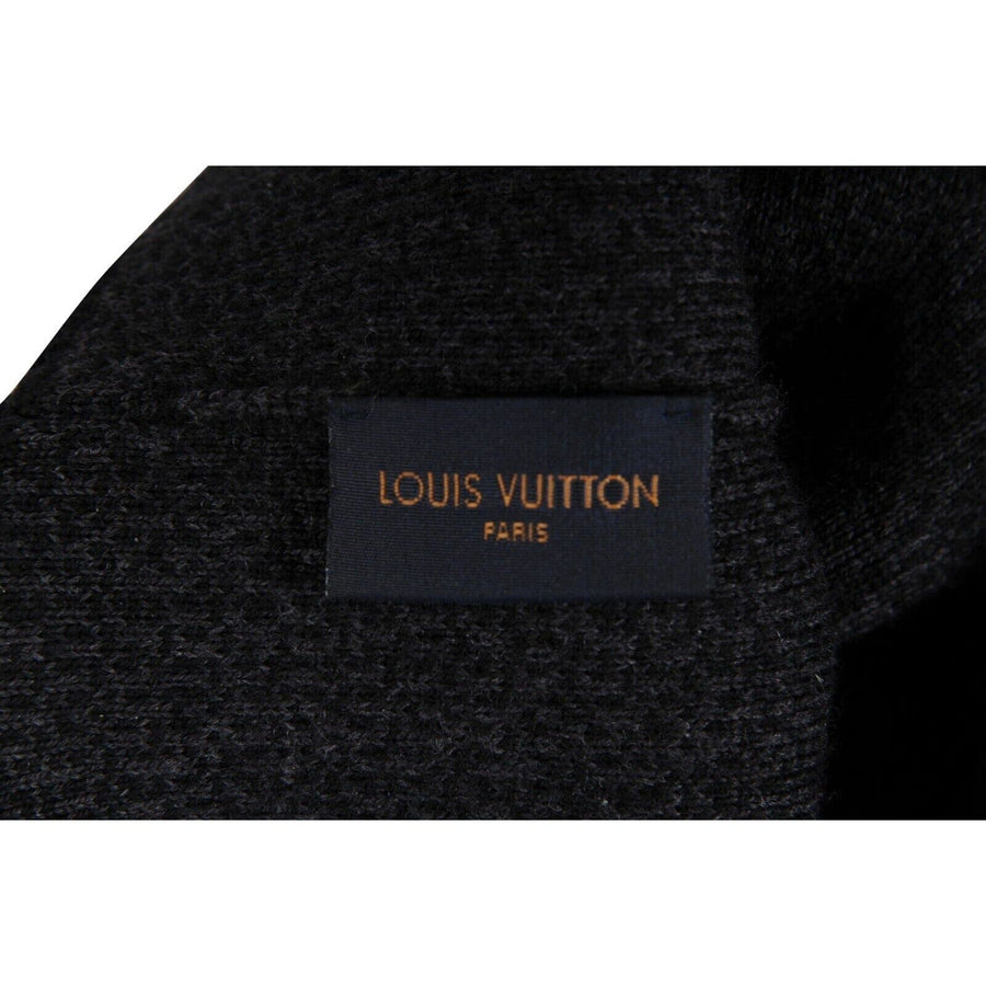My Monogram Eclipse Beanie Black Blue Wool Hat Lv Monogram Cap Louis Vuitton 